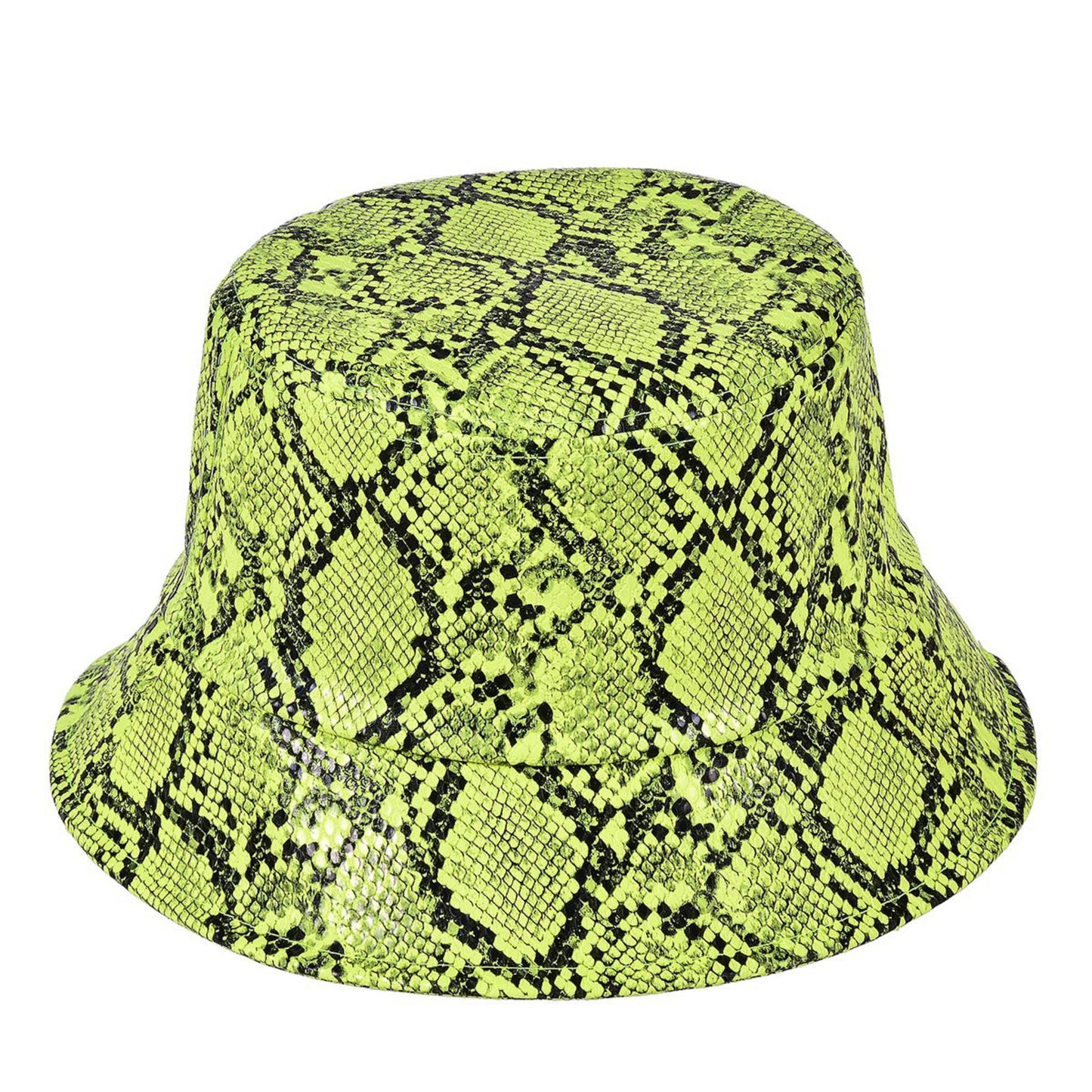 'Neon Snake' Bucket Hat